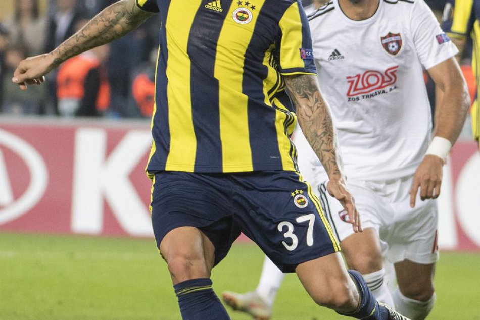 OBRAZOM: Iránsky útočník Ali Ghorbani v drese Spartaka