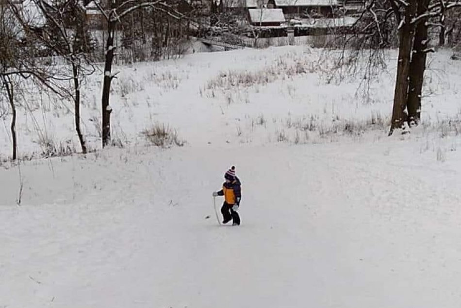 FOTO: Snehová nádielka na Liptove
