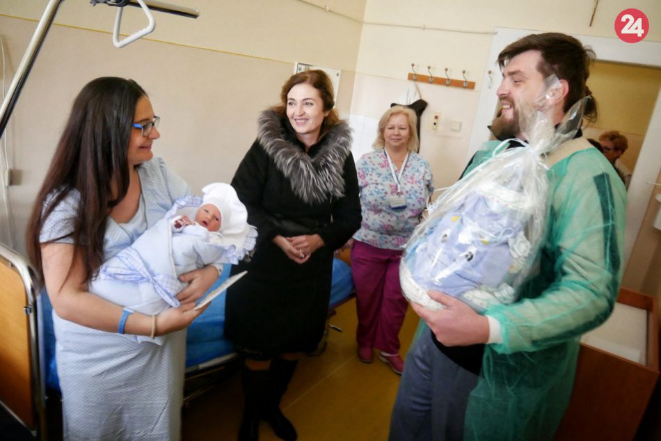 OBRAZOM: Prvým Prešovčanom roku 2019 je tento utešný chlapček