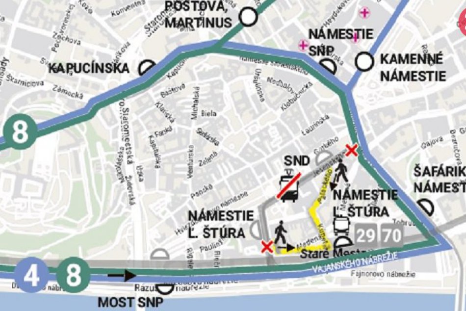 Obmedzenia MHD kvôli Plesu v opere