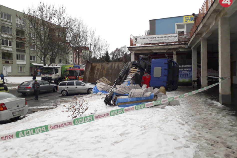 Kuriózna nehoda v Poprade