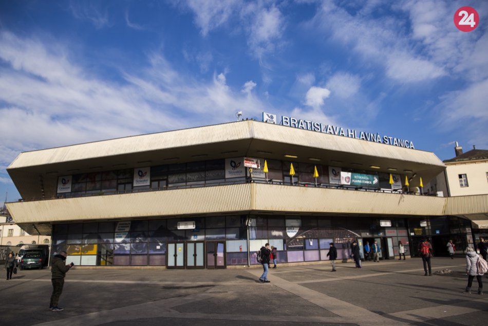 Hlavná železničná stanica v Bratislave