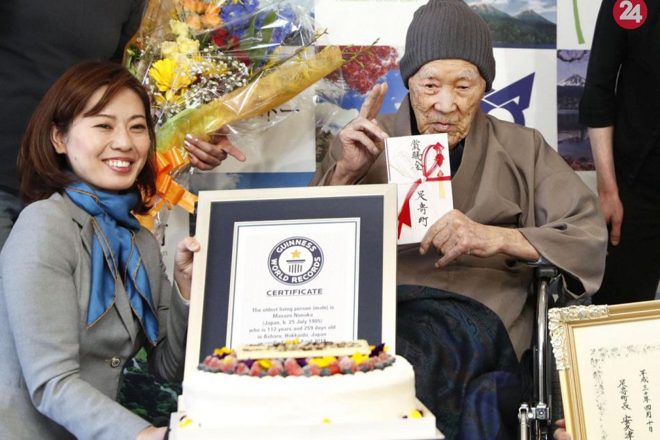 Zomrel najstarší žijúci muž na svete