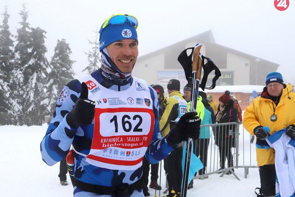 FOTO: 46. ročník pretekov Biela stopa na Skalke pri Kremnici