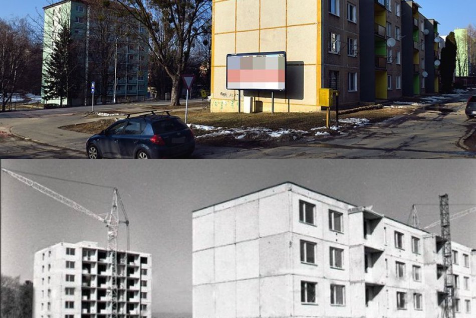 Obrazom: Naše mesto kedysi a dnes