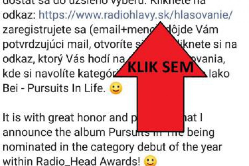 Hlasovanie je veľmi jednoduché