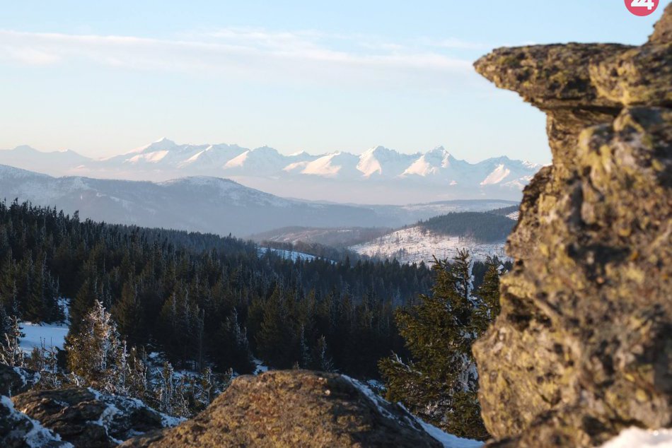 Obrazom: Západ slnka z Volovca