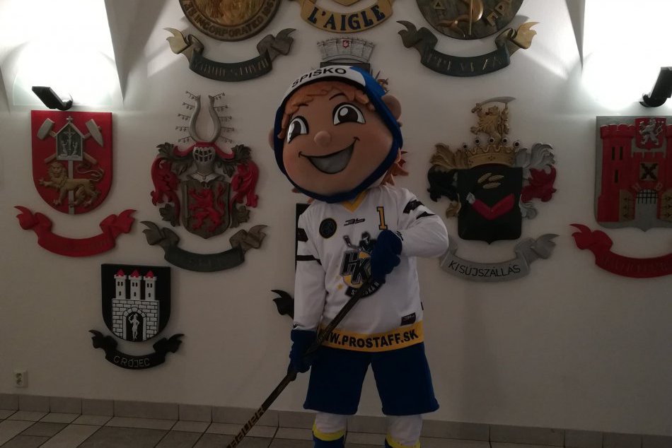 Maskot novoveských hokejistov sa volá Spiško: Toto je on