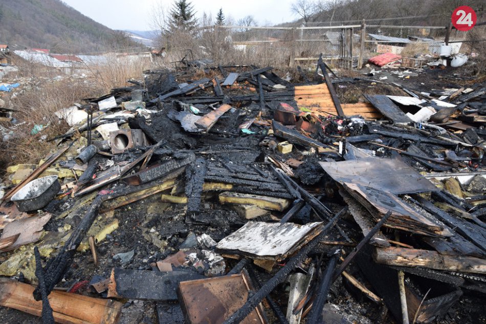 Obrazom: V severnej časti mesta horelo