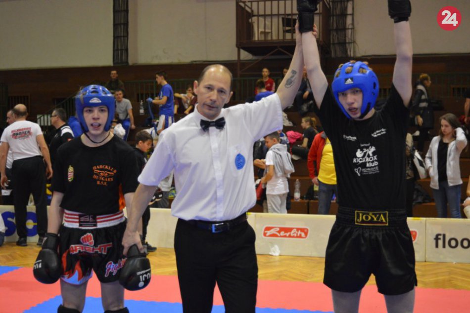 Naši michalovskí športovci na medzinárodnom turnaji v kickboxe