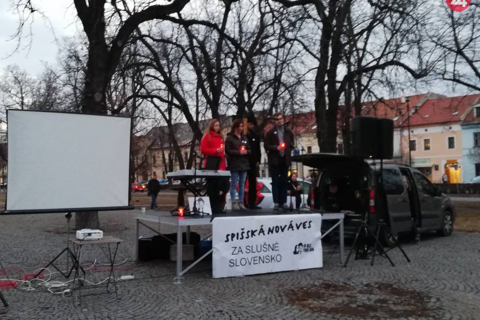 FOTOREPORTÁŽ: Pozrite si snímky z dnešného zhromaždenia v Spišskej
