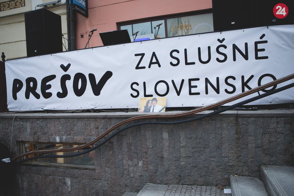 Zhromaždenie v metropole Šariša: Ďalšie fotografie priamo z miesta