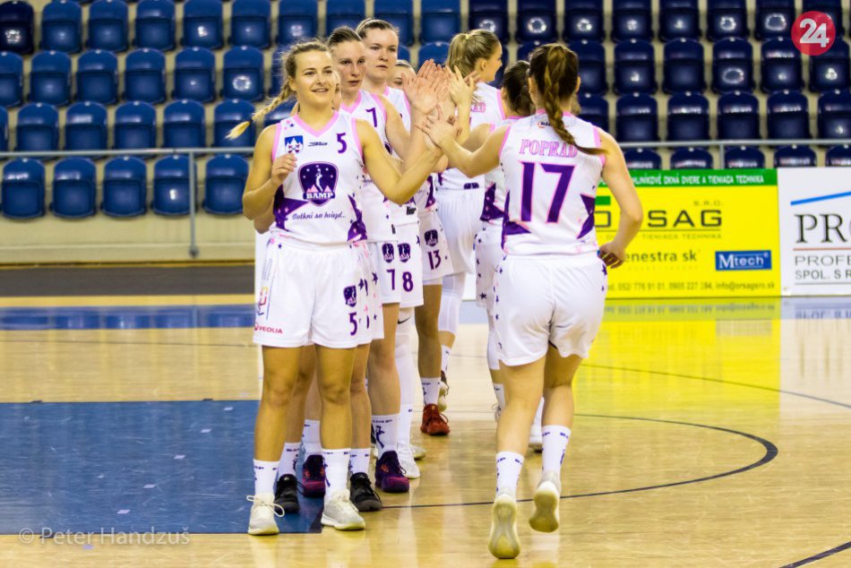 BAM Poprad - BKM Junior UKF Nitra 63:81