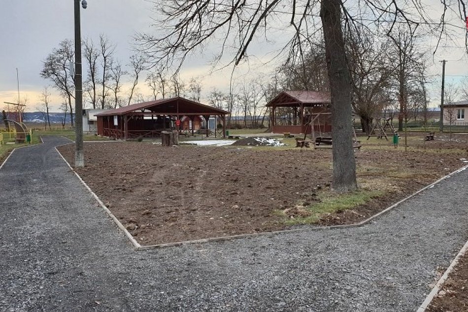 Rozostavané detské dopravné ihrisko v Buzitke