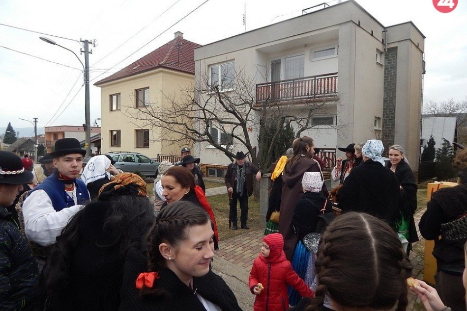 FOTO: Fašiangy v obci Kálnica