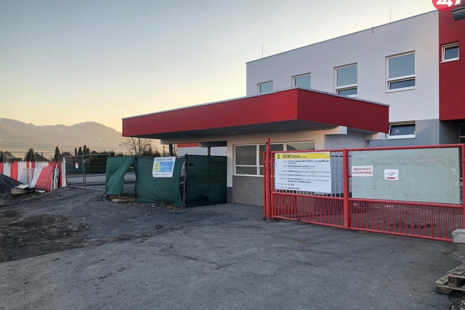 FOTO: Rekonštrukcia futbalového štadióna MFK Tatran