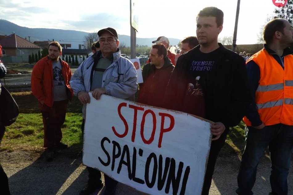 Obrazom.: Protest pod Soroškou