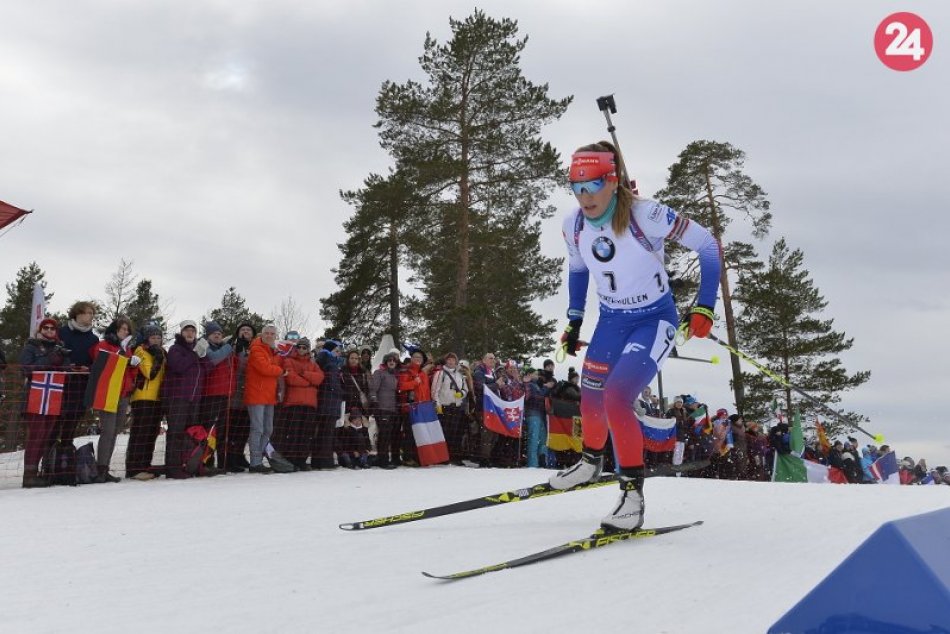 Preteky s hromadným štartom žien na 12,5 km v 9. kole Svetového pohára