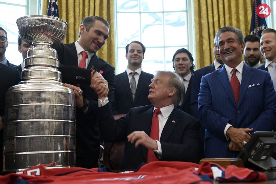 Trump privítal hráčov Washingtonu Capitals