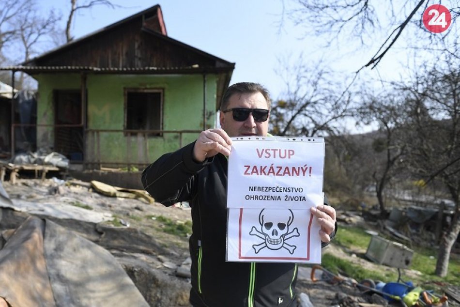 Chatky v oblasti Majetkár