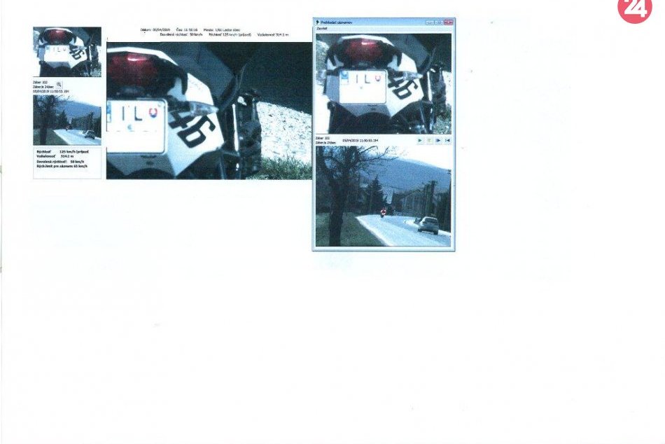 Motorkár (32) na materskej prekročil na Považí rýchlosť o 75 km/hodinu