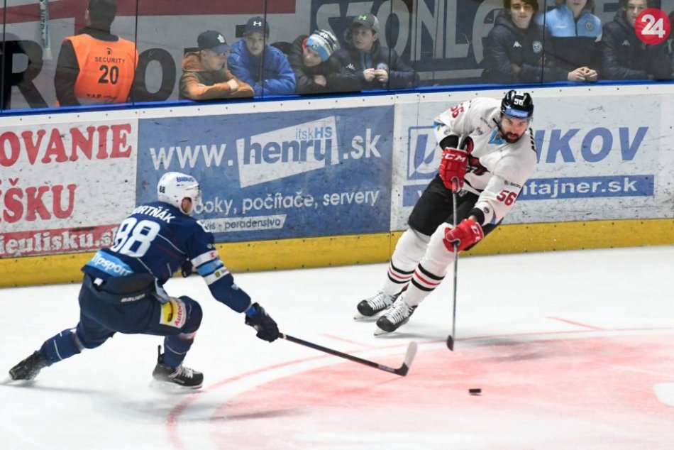 V OBRAZOCH: Vo štvrtom finálovom zápase Bystričania nestačili na Nitru