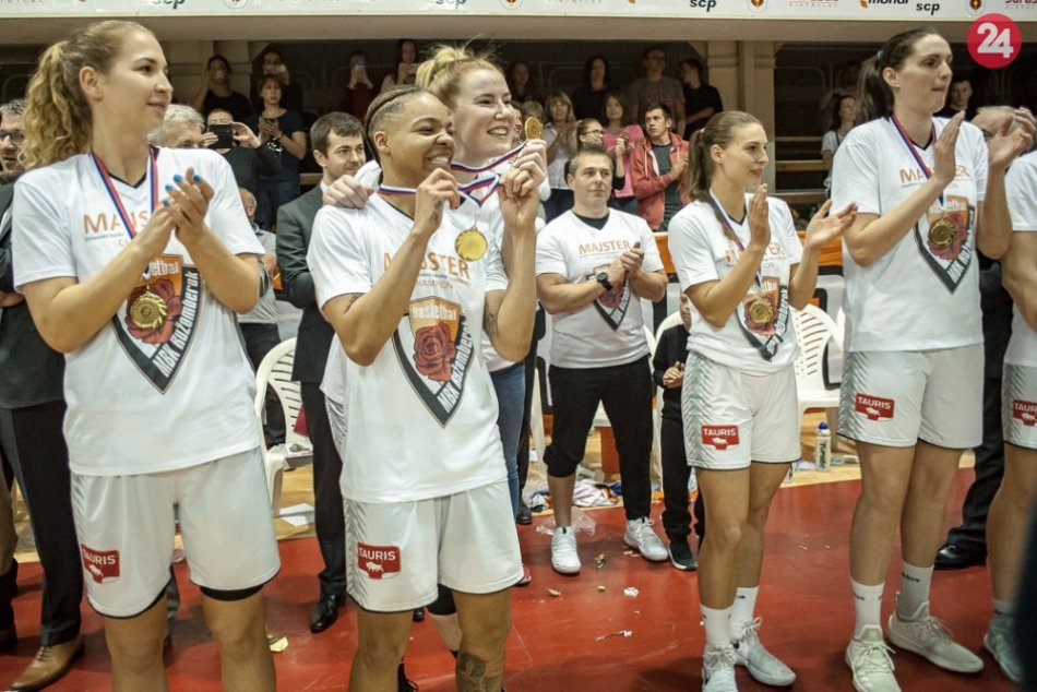 FOTO: Ružomberok sa stal majstrom basketbalovej extraligy