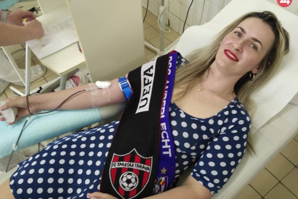 Sedemdesiatsedem statočných: Spartakovci darovali červeno-čírnu krv