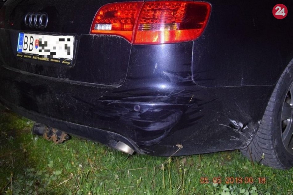 V OBRAZOCH: Na jazdu opitého vodiča doplatila audina