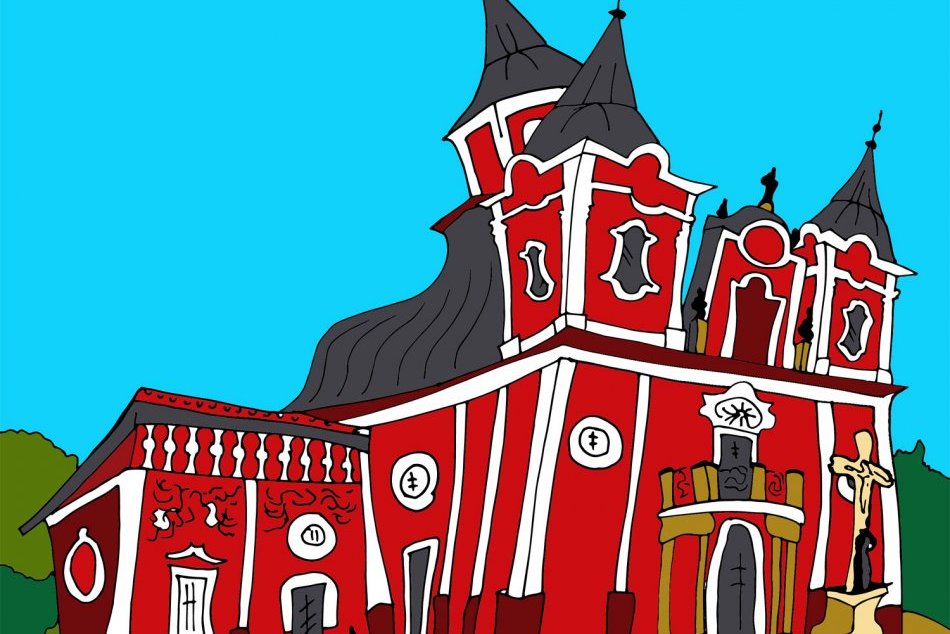 Lucia nádherne nakreslila prešovské dominanty: A vytvorila z nich omaľovánku