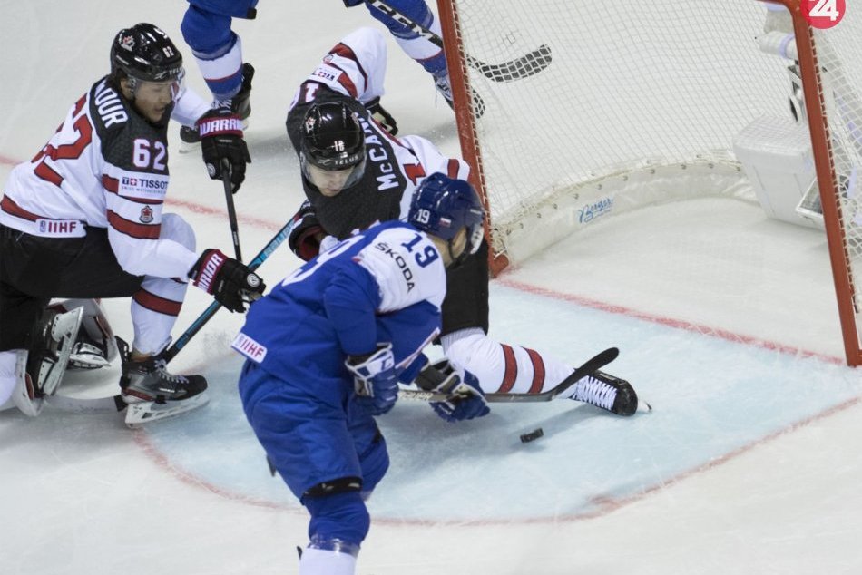 Slovensko – Kanada 5:6 (2:2, 2:3, 1:1)