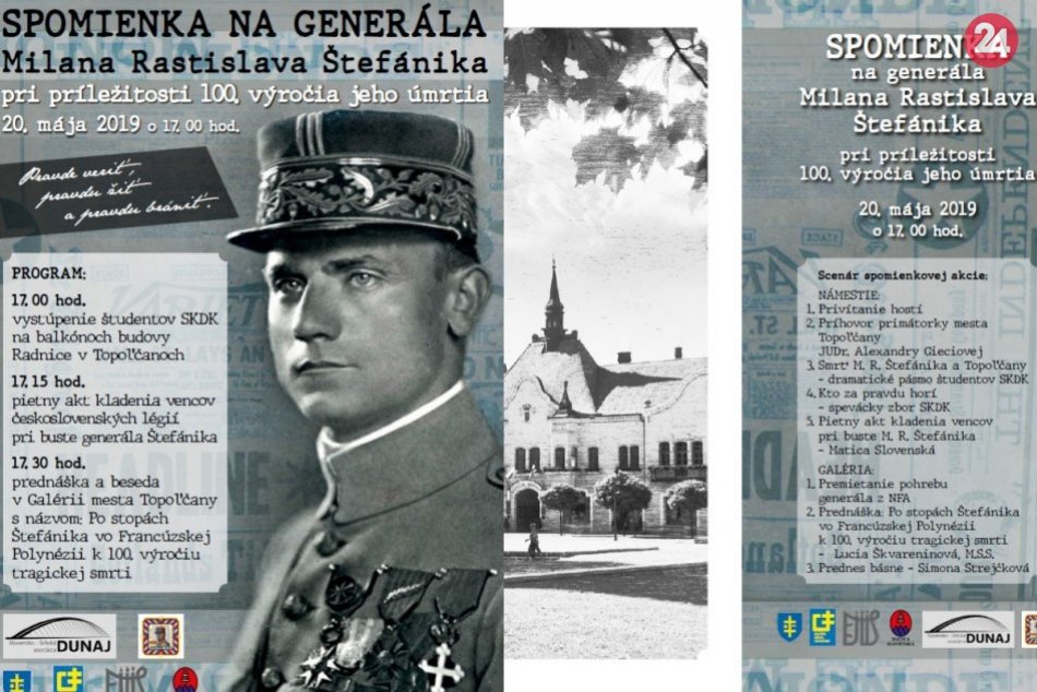 Topoľčany si pripomenú velikána dejín