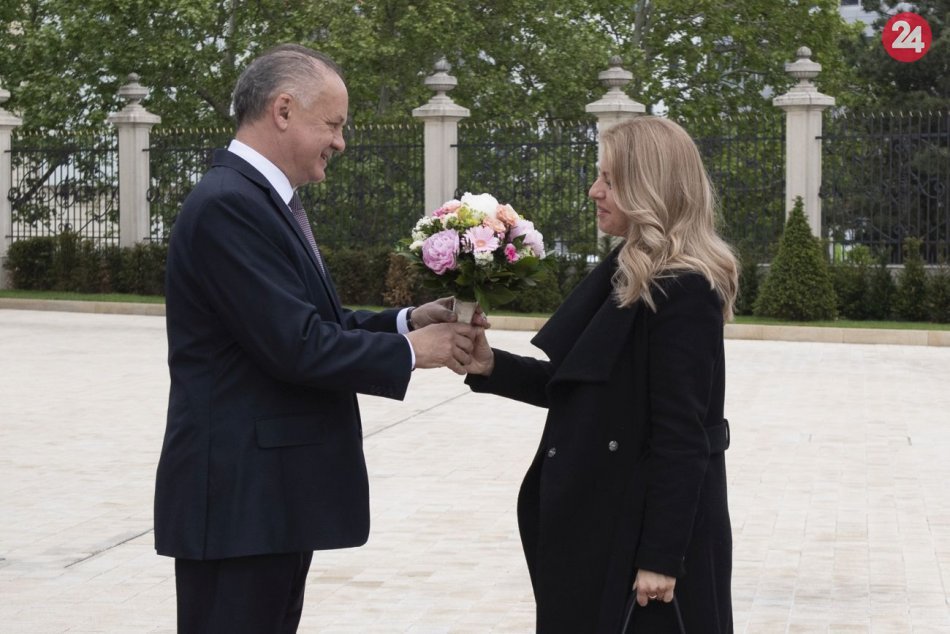 Kiska prijal vo svojom úrade nastávajúcu hlavu štátu Zuzanu Čaputovú