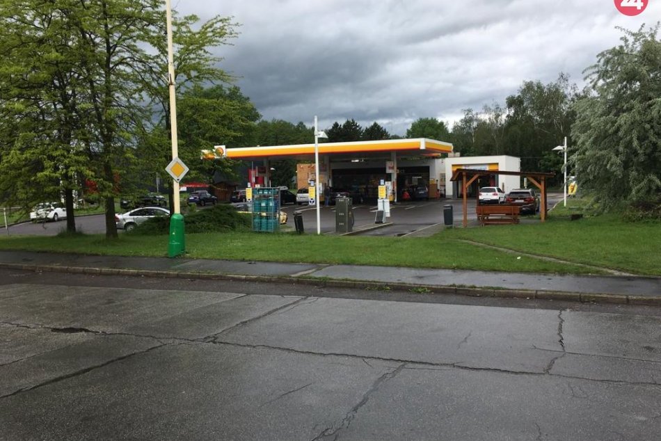 Lúpež sa stala na tejto čerpacej stanici v Prievidzi