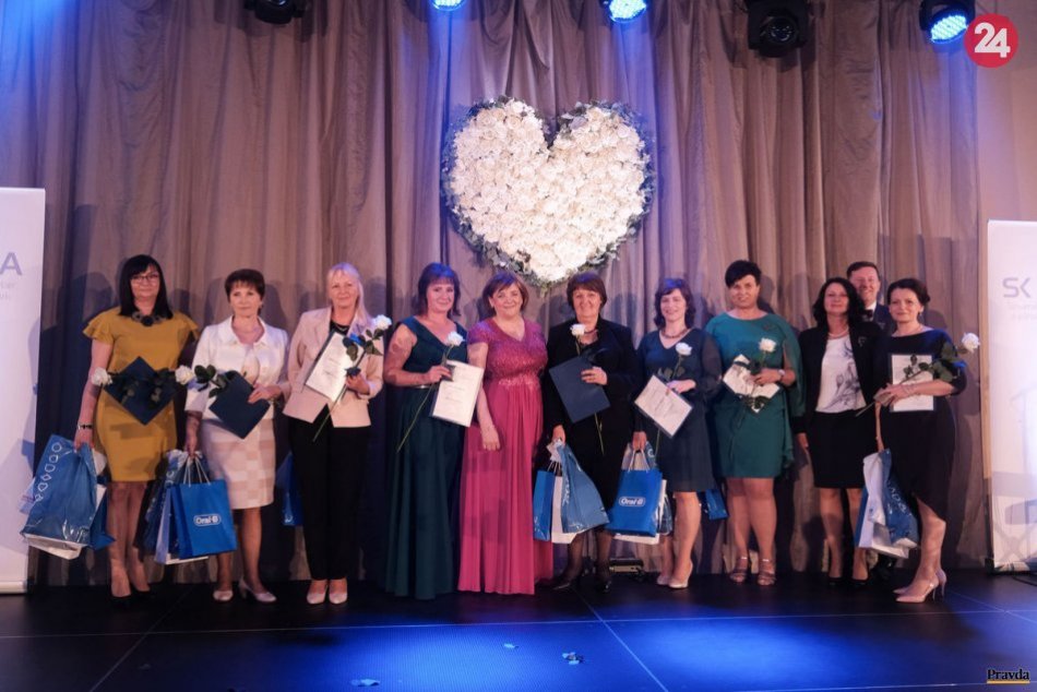 V OBRAZOCH: Ocenenie Biele srdce pre sestru z bystrickej nemocnice