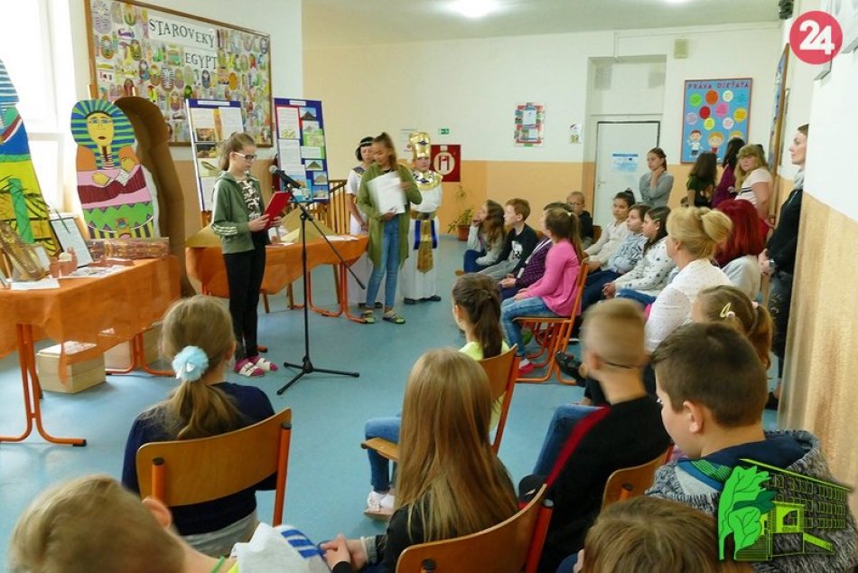 OBRAZOM: Múzeum a prednáška o starovekom Egypte na ZŠ Pugačevovej