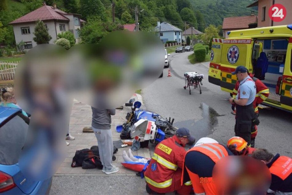 Dopravná nehoda na ceste z Banskej Bystrice na Králiky