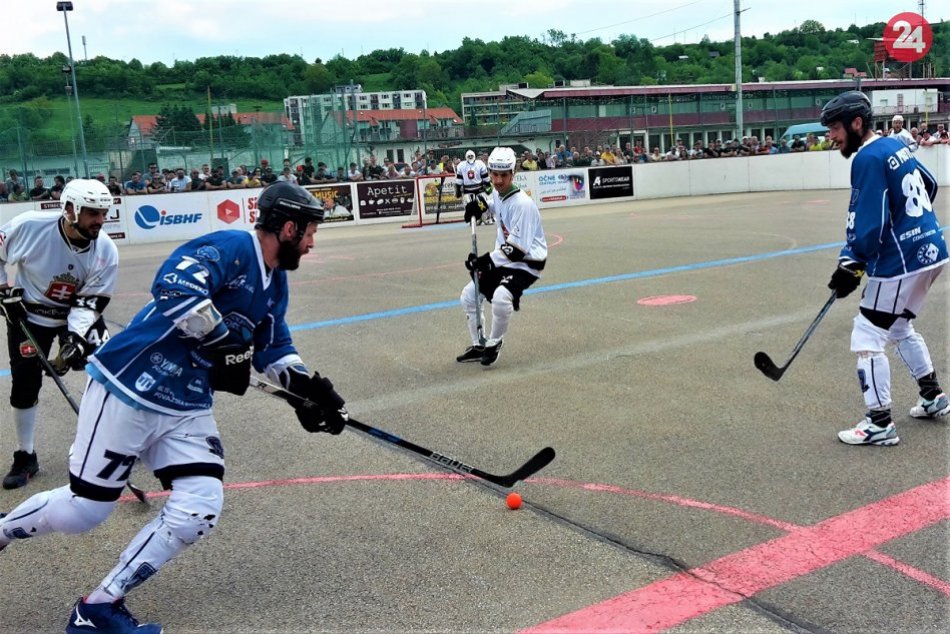 Finále hokejbalovej extraligy: Považská Bystrica - Skalica