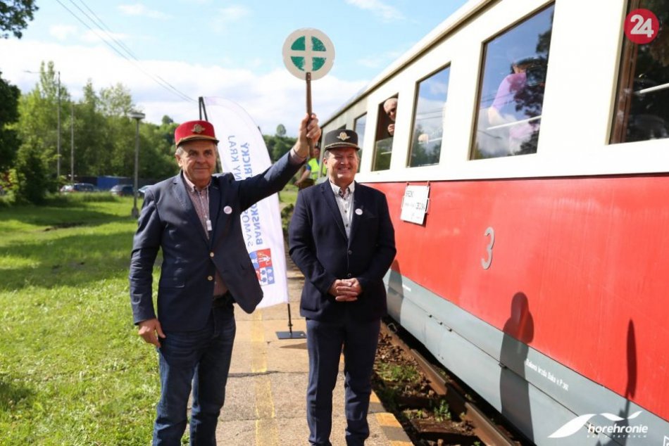 Horehronský expres odštartoval letnú sezónu