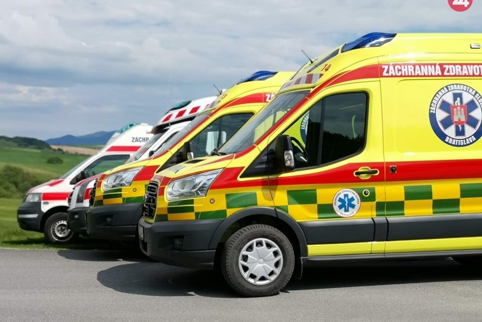 Nové sanitky v Bratislave