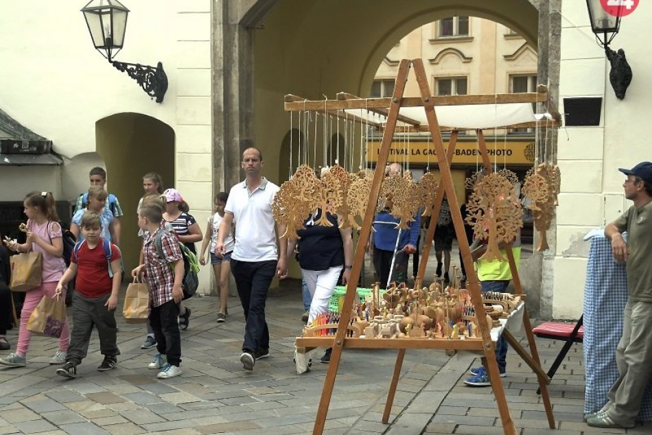 Turisti v Starom Meste
