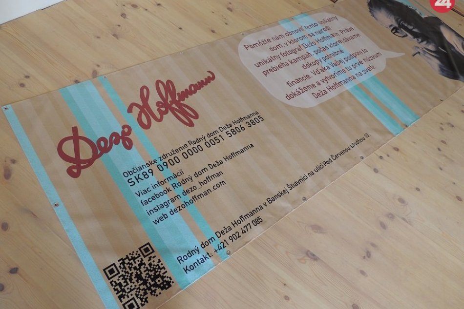 Dom Deža Hoffmana ožíva pod rukami bratov zo Štiavnice