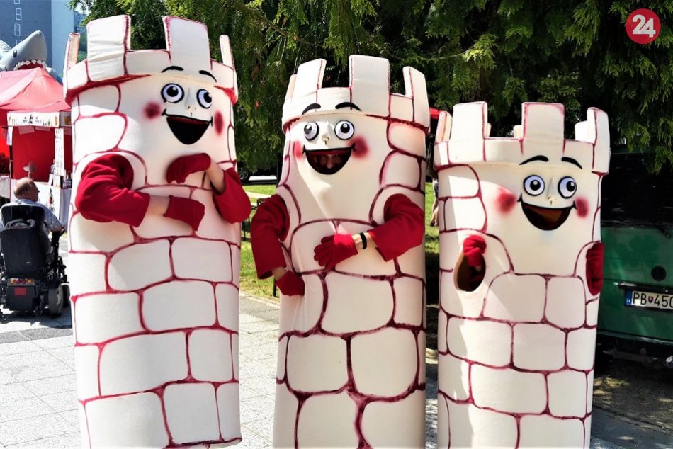 Aktivity na Dňoch mesta pre rodiny s deťmi: Zábery z centra mesta