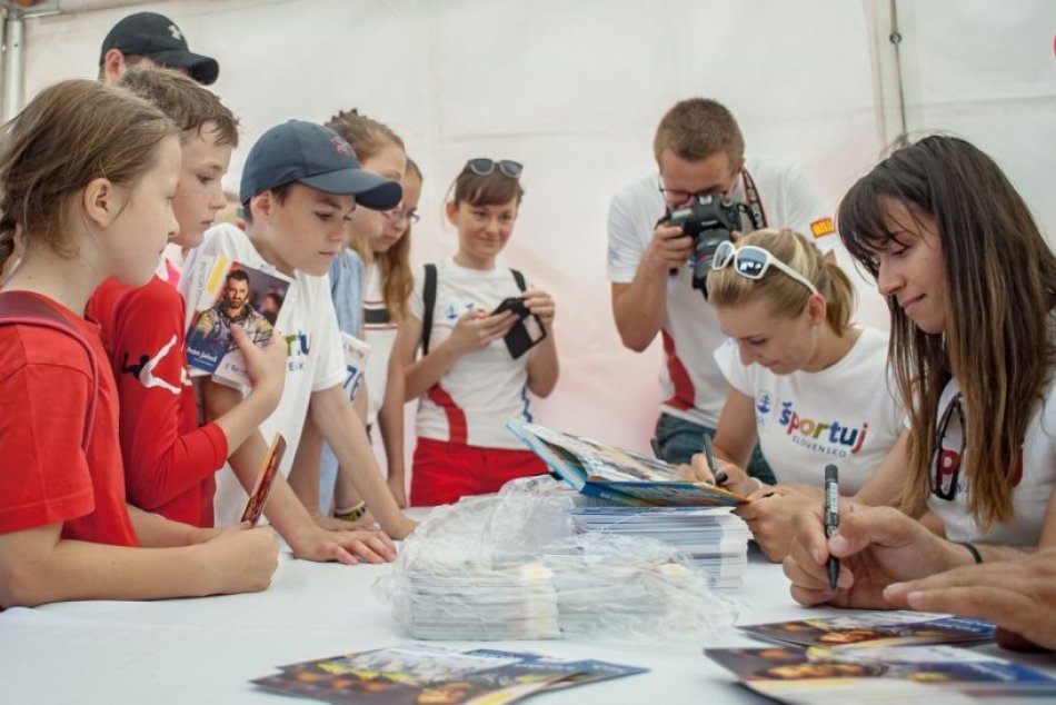 V OBRAZOCH: Olympijský deň v Banskej Bystrici