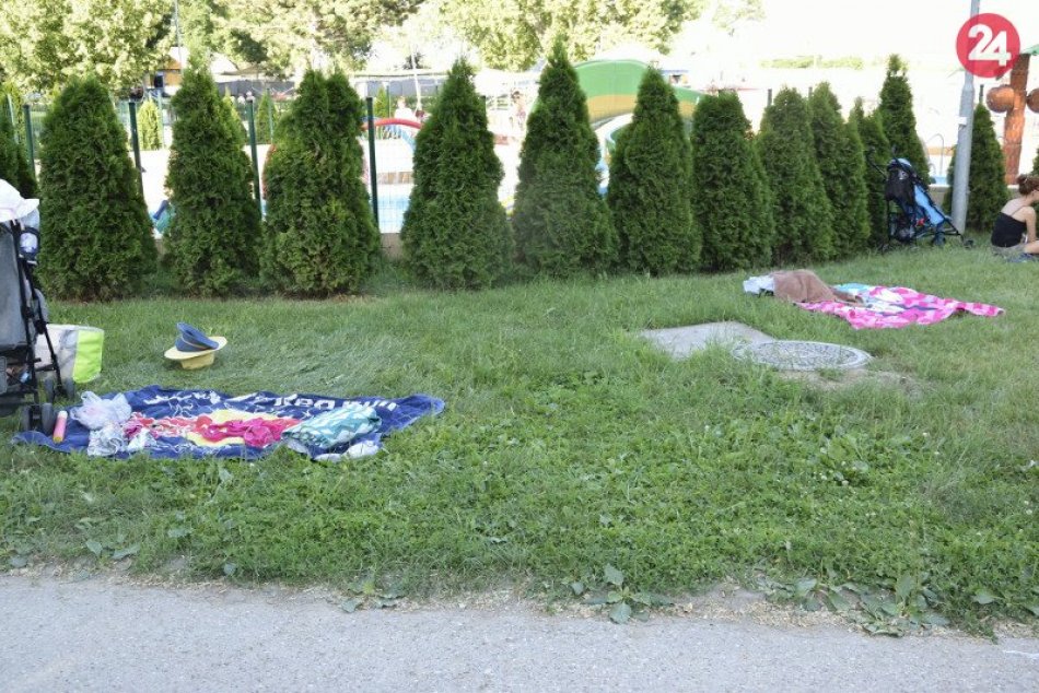 Krádež na Štrande v Nových Zámkoch