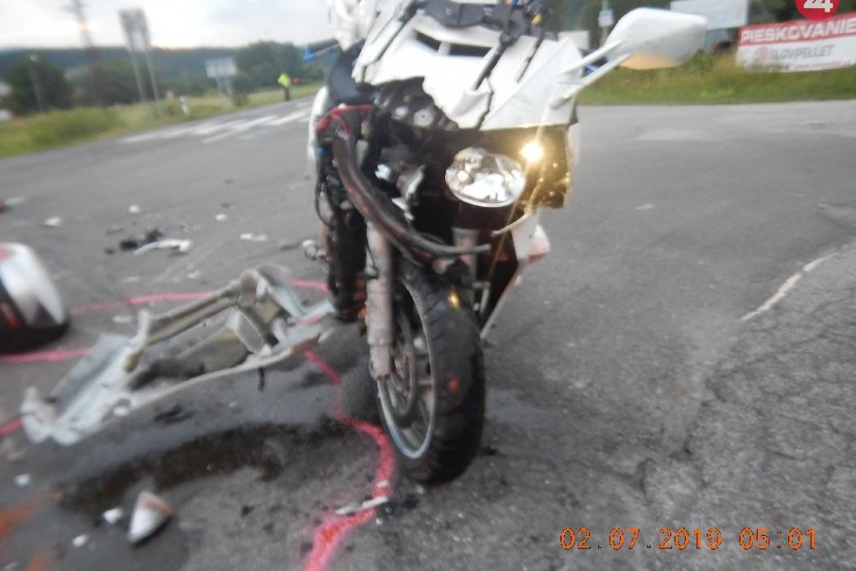 V OBRAZOCH: Zábery z miesta nehody pri Slovenskej Ľupči