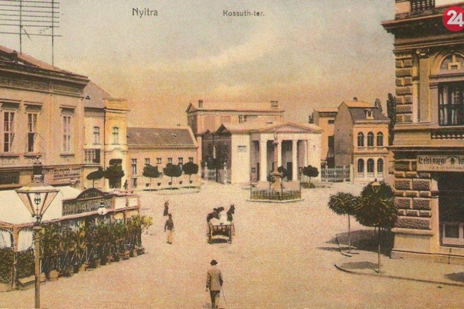 HISTORICKÉ FOTO: Takto sa v priebehu rokov menilo námestie v Nitre