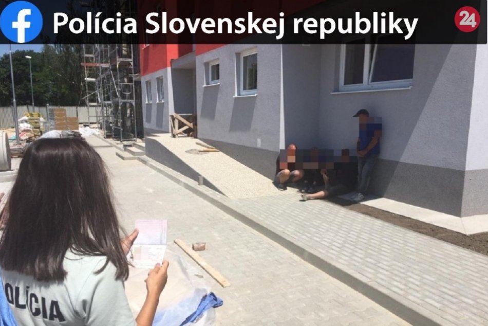 Polícia si posvietila na prácu na čierno v Nových Zámkoch