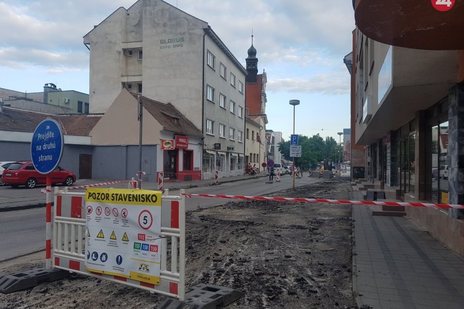 Vynovená Paulínska vyzerá skvele: Rekonštrukcia pokračuje smerom k Jednote