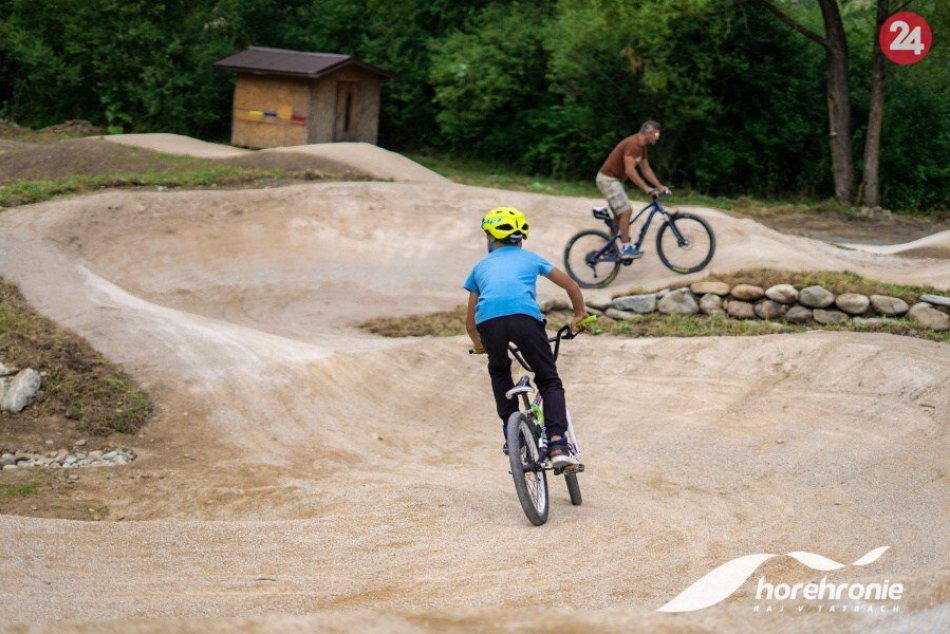 Nový Bike park v Mýte pod Ďumbierom